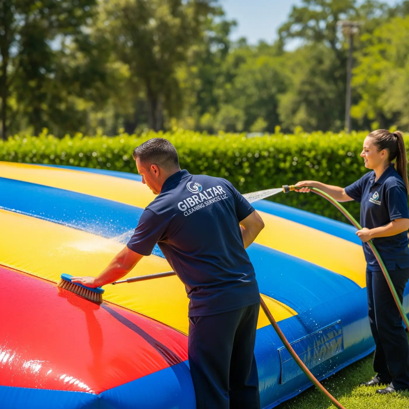 GCSCLEANS provide expert bounce cleaning service