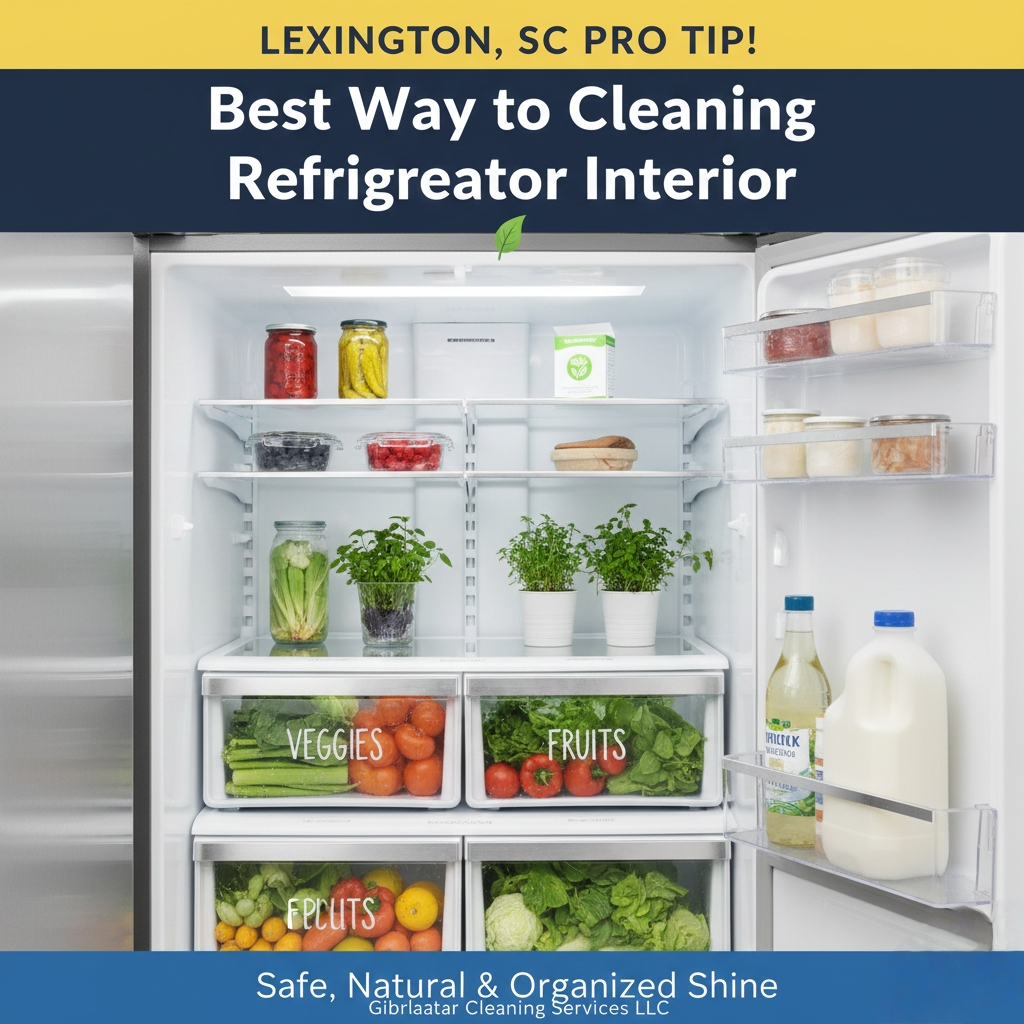 Best Way to Cleaning Refrigerator Interior in Lexington SC